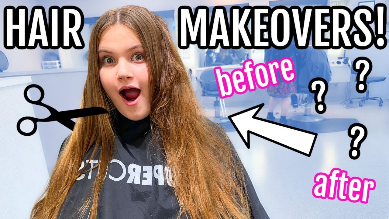 BACK TO SCHOOL HAiR MAKEOVERS for my 5/ KiDS!💇‍♀️ they choose their own haircuts!