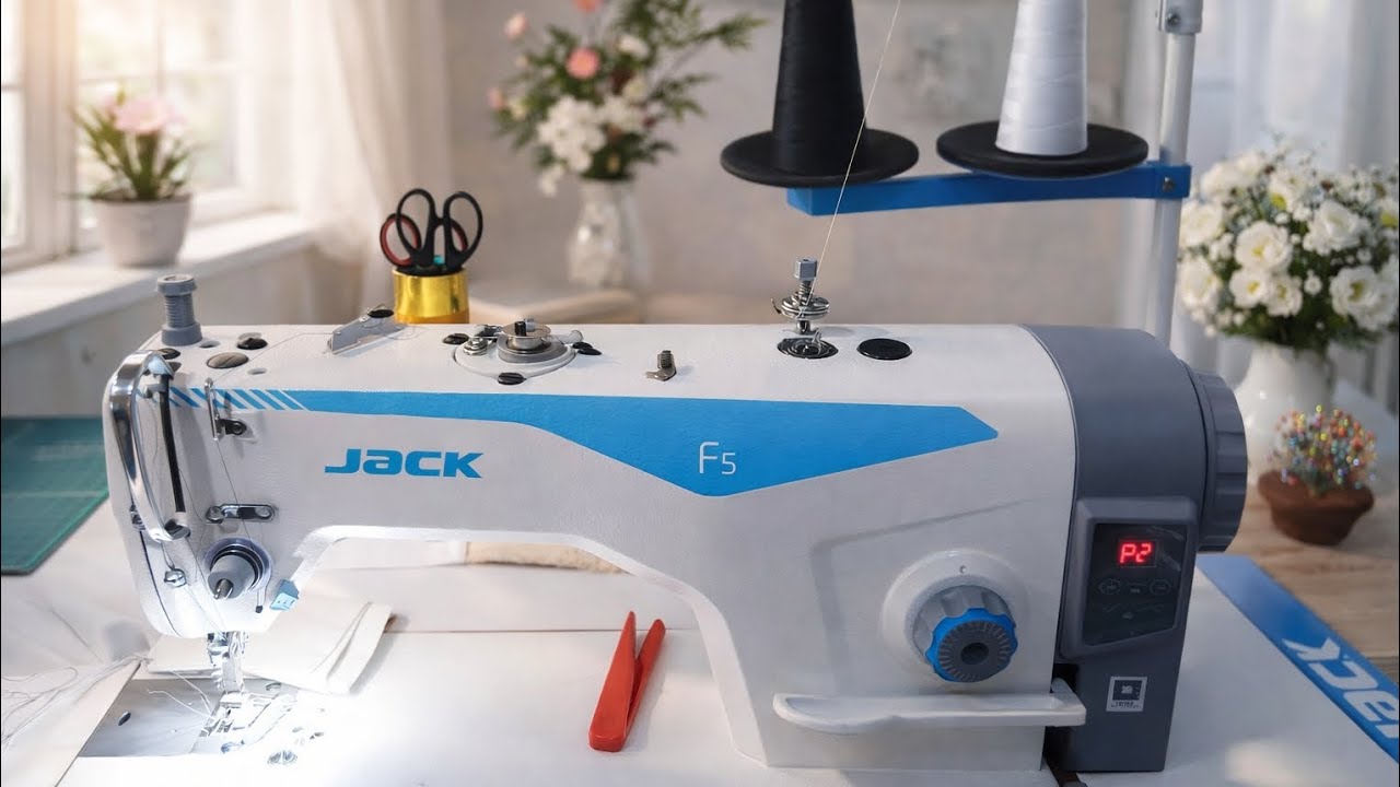 Правильный способ ✔️ заправки нити в швейную машину JAK5, а также несколько полезных советов 💯👈 С...