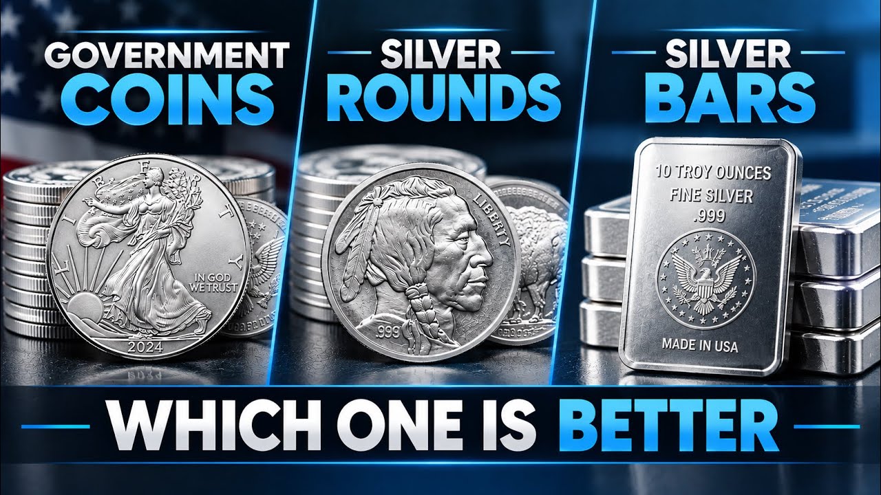 Silver Coins vs rounds vs Bars: Which Hold's Value The Best?