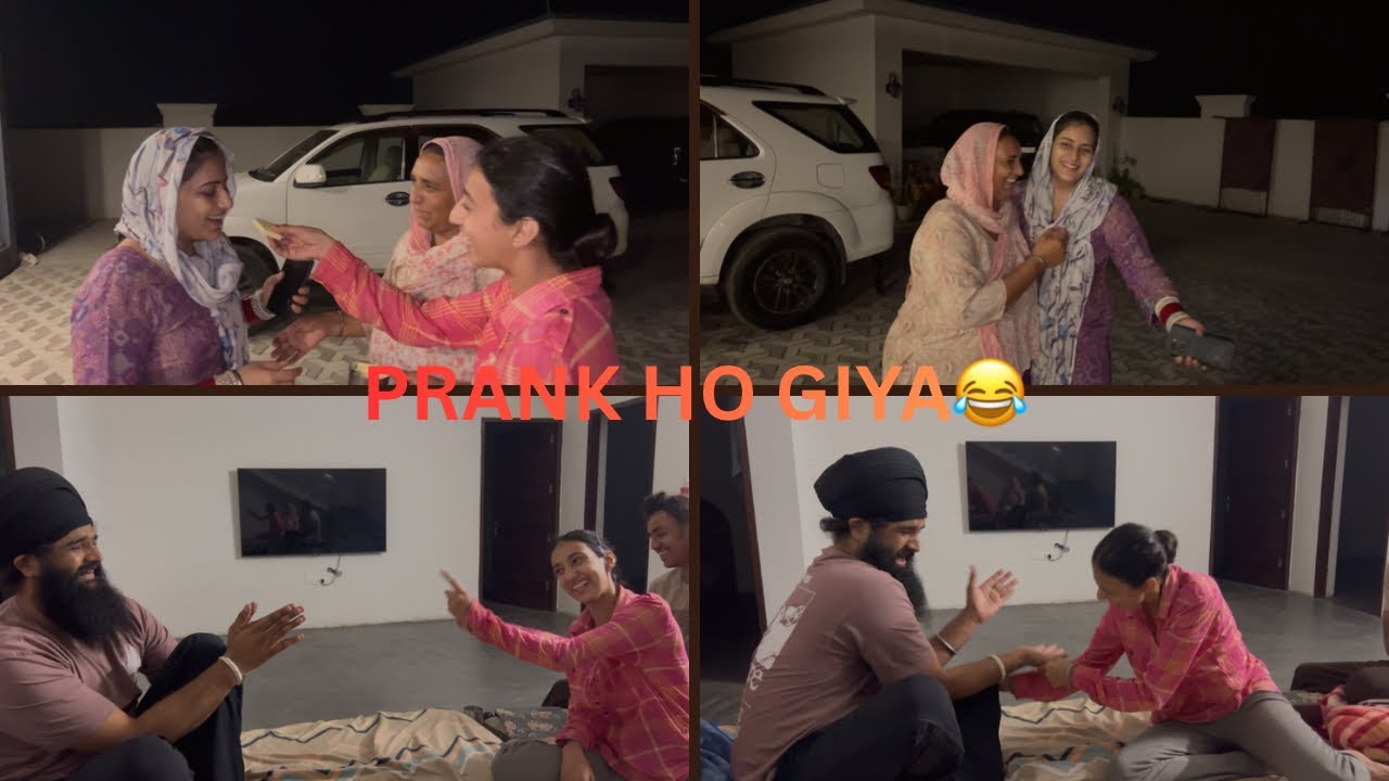 PRANK 😂😂 nvi car wala puva vichari sach man gi k apa new car le andi 😂😂😂😂