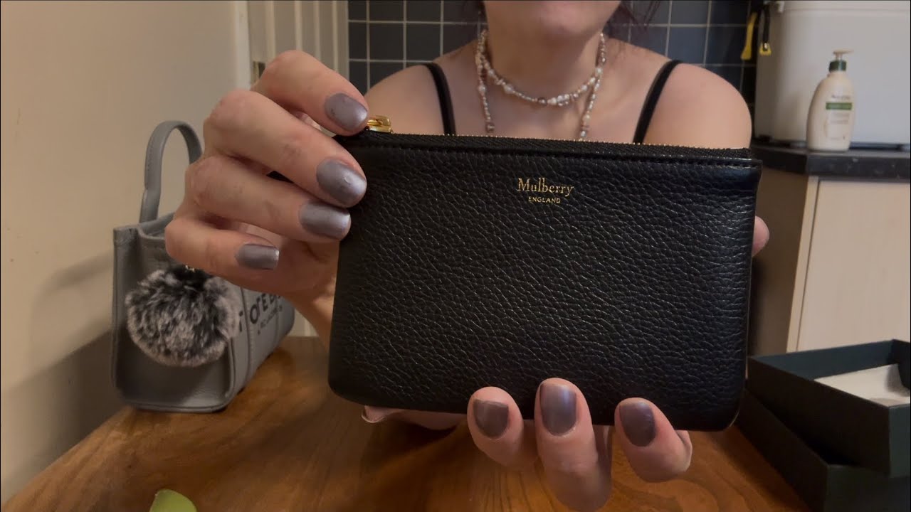 Unboxing Mulberry Zip Coin Pouch | Always Sophie