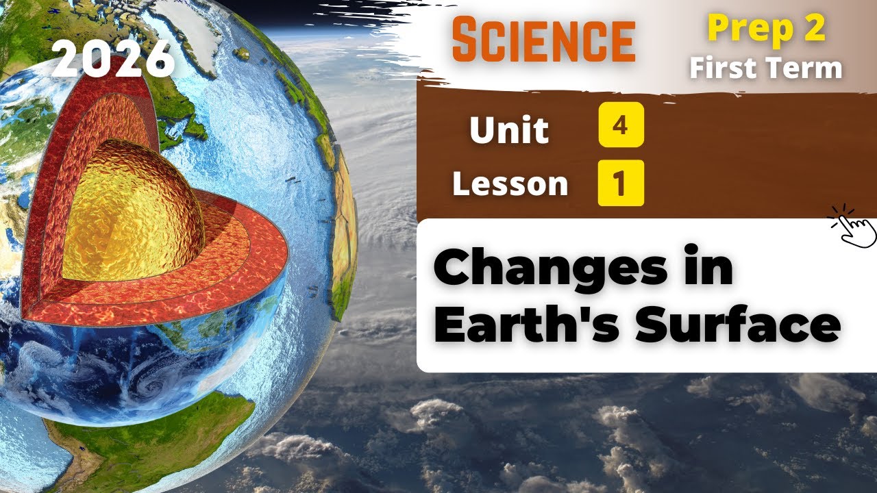 Prep.2 | Changes in Earth's Surface | Unit 4 - Lesson 1 | Science