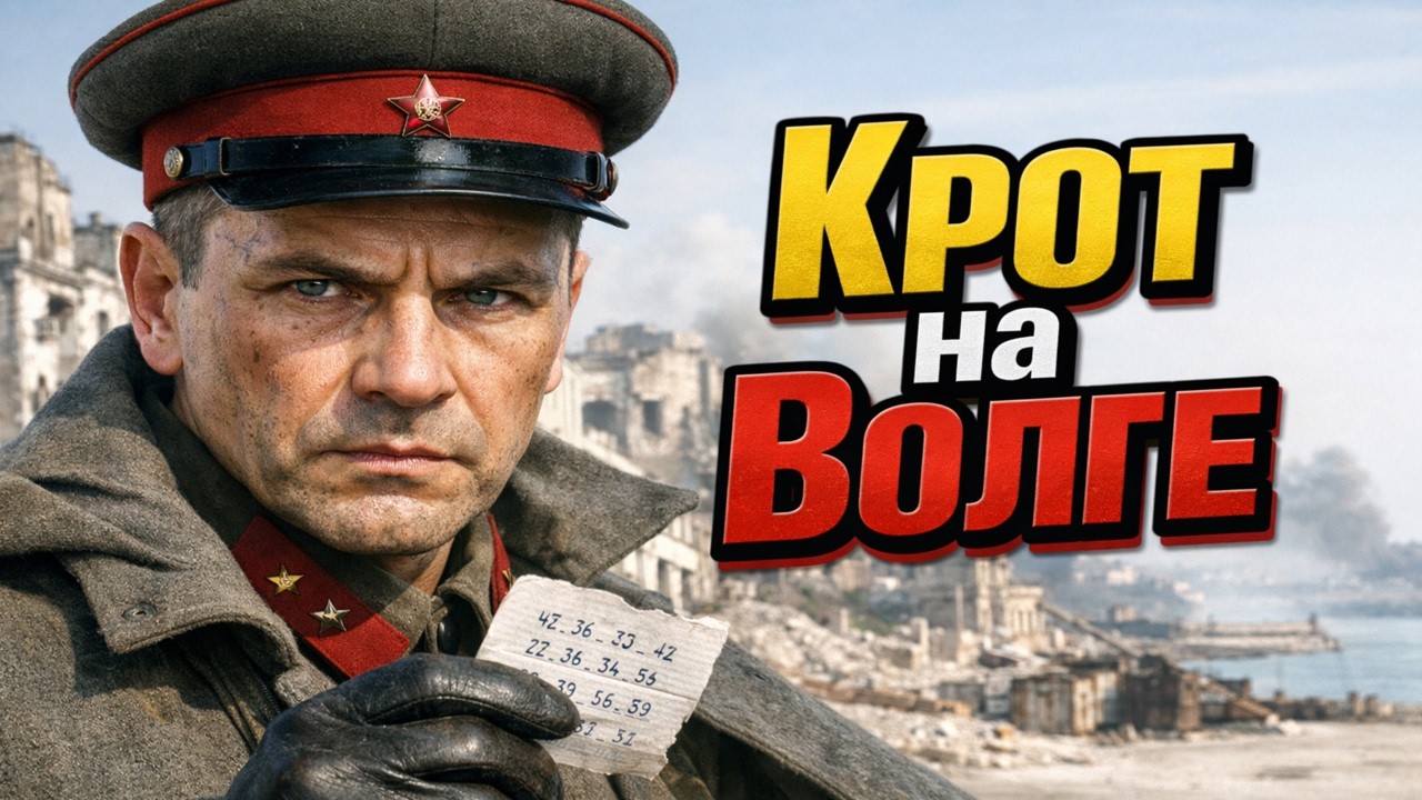 Сталинград: как НКВД вычислил немецкого шпиона в штабе 62-й армии 😱🔥