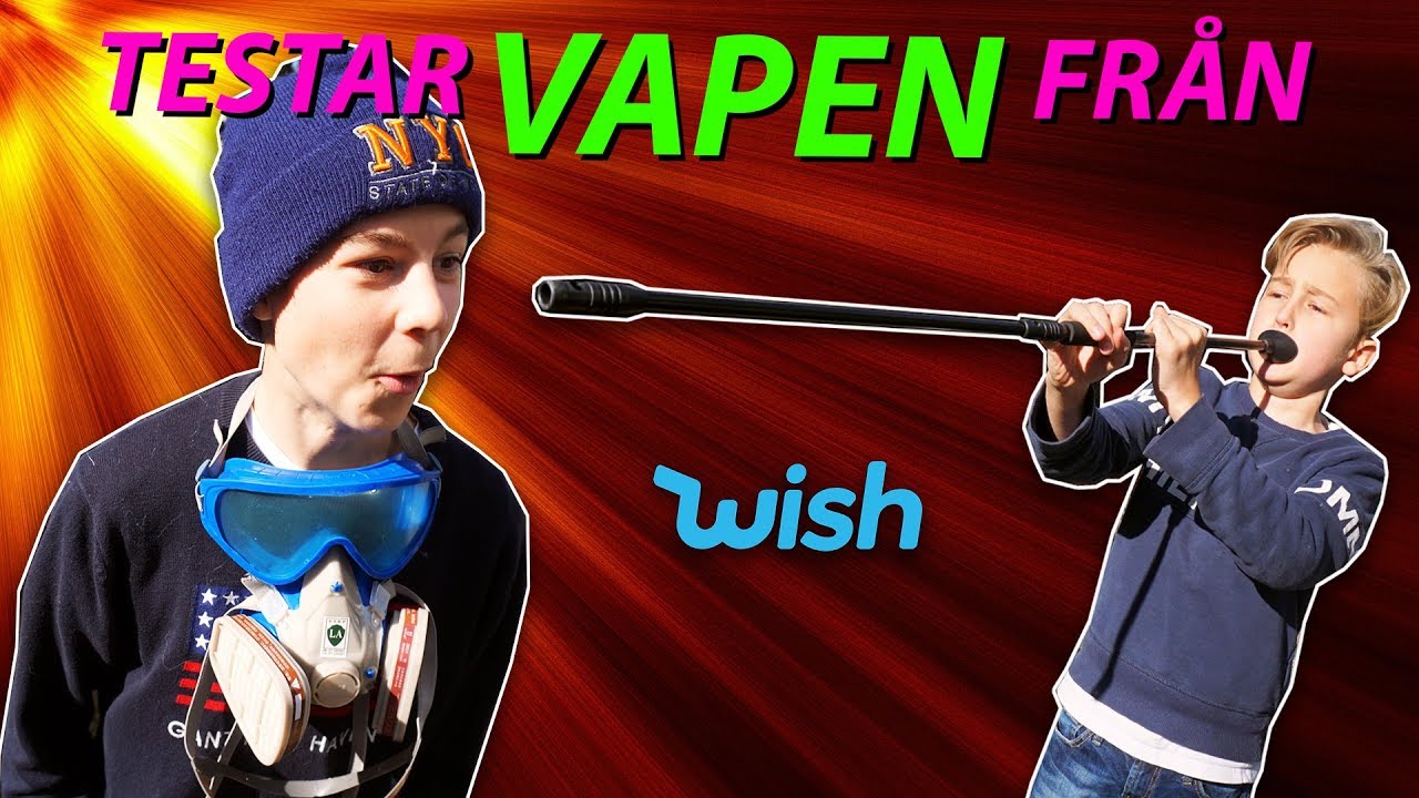TESTAR VAPEN FRÅN WISH! *vilket är bäst?*  |  Crash Brothers