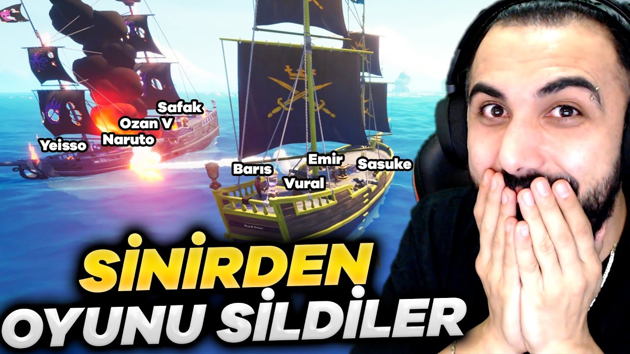 YEISSO VE ŞAFAK SİNİRDEN OYUNU SİLDİLER!! FENA TİLT ETTİK🤣 EKİPLE BLAZING SAILS!! | Barış Can