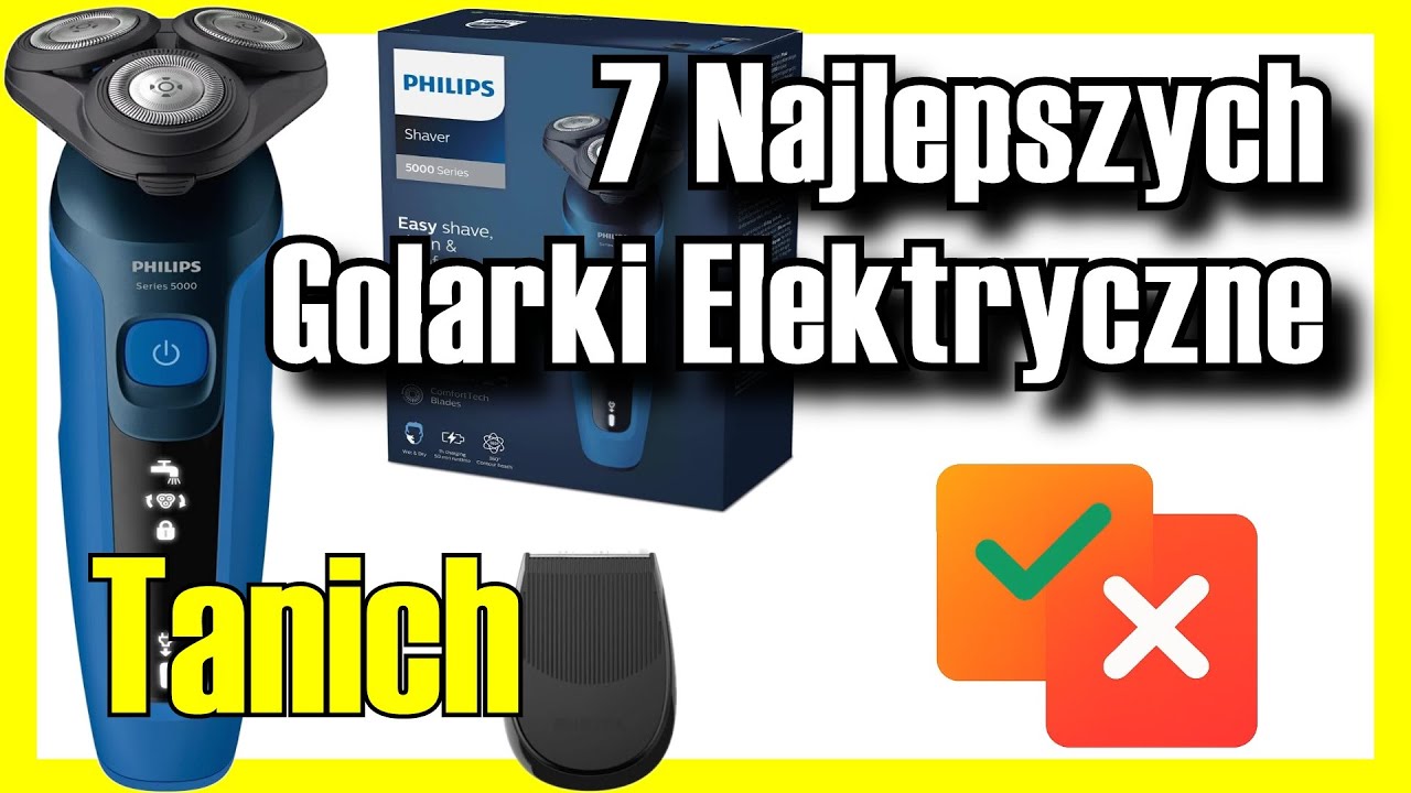 🪒 7 NAJLEPSZYCH golarek elektrycznych W DOBREJ CENIE na Amazon [2026]✅[Jakość/Cena] golenie, męskie