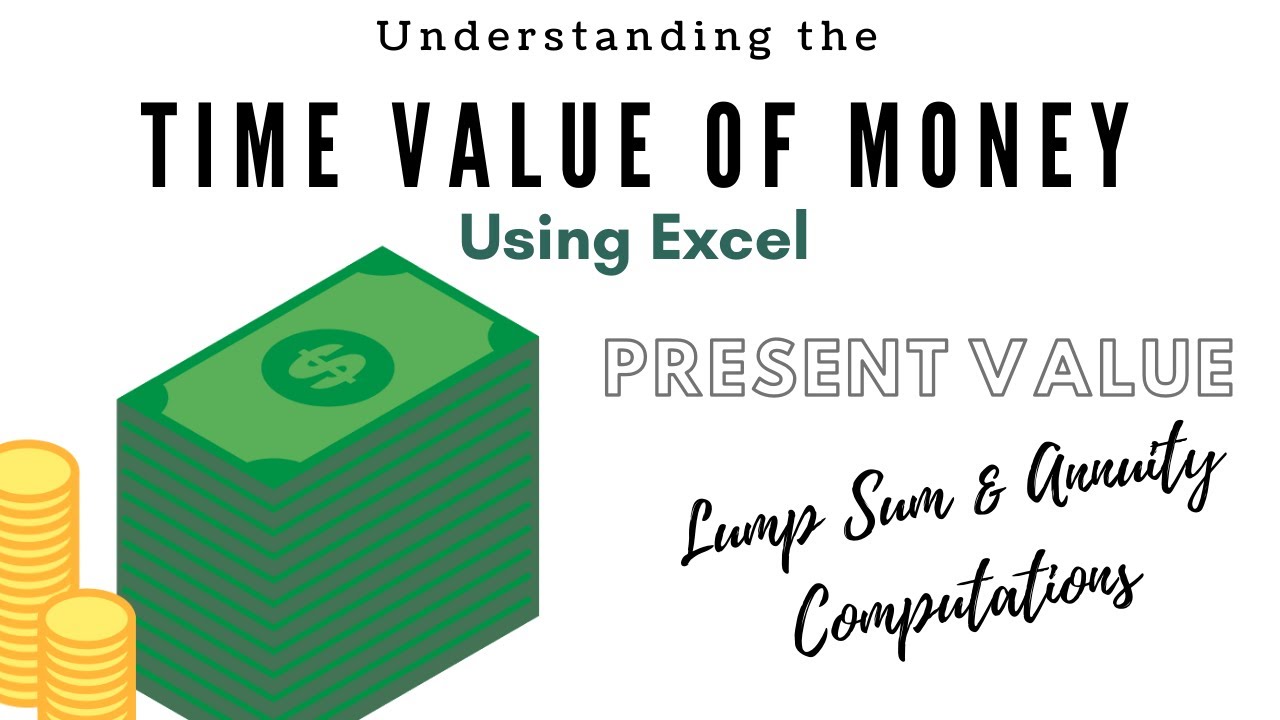 Computing the Present Value in Excel