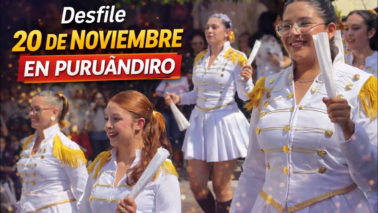 Color, tradici&oacute;n y orgullo: desfile 20N Puru&aacute;ndiro