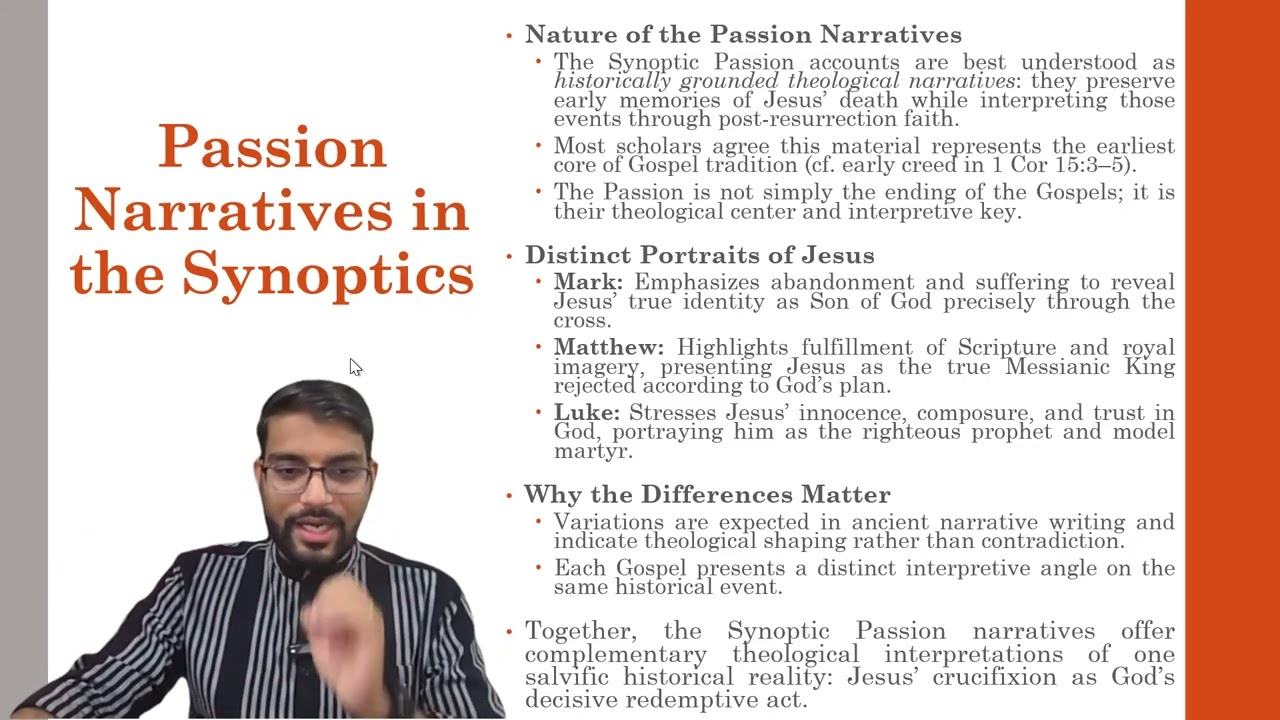 Unit 8 Introduction to Synoptic Gospel Rev  Ajesh P Johney