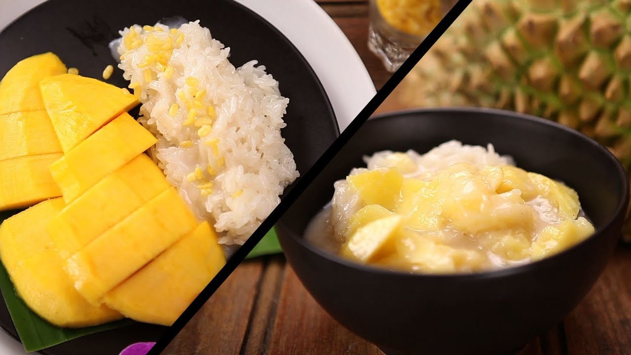 Mango & Durian with Sticky Rice