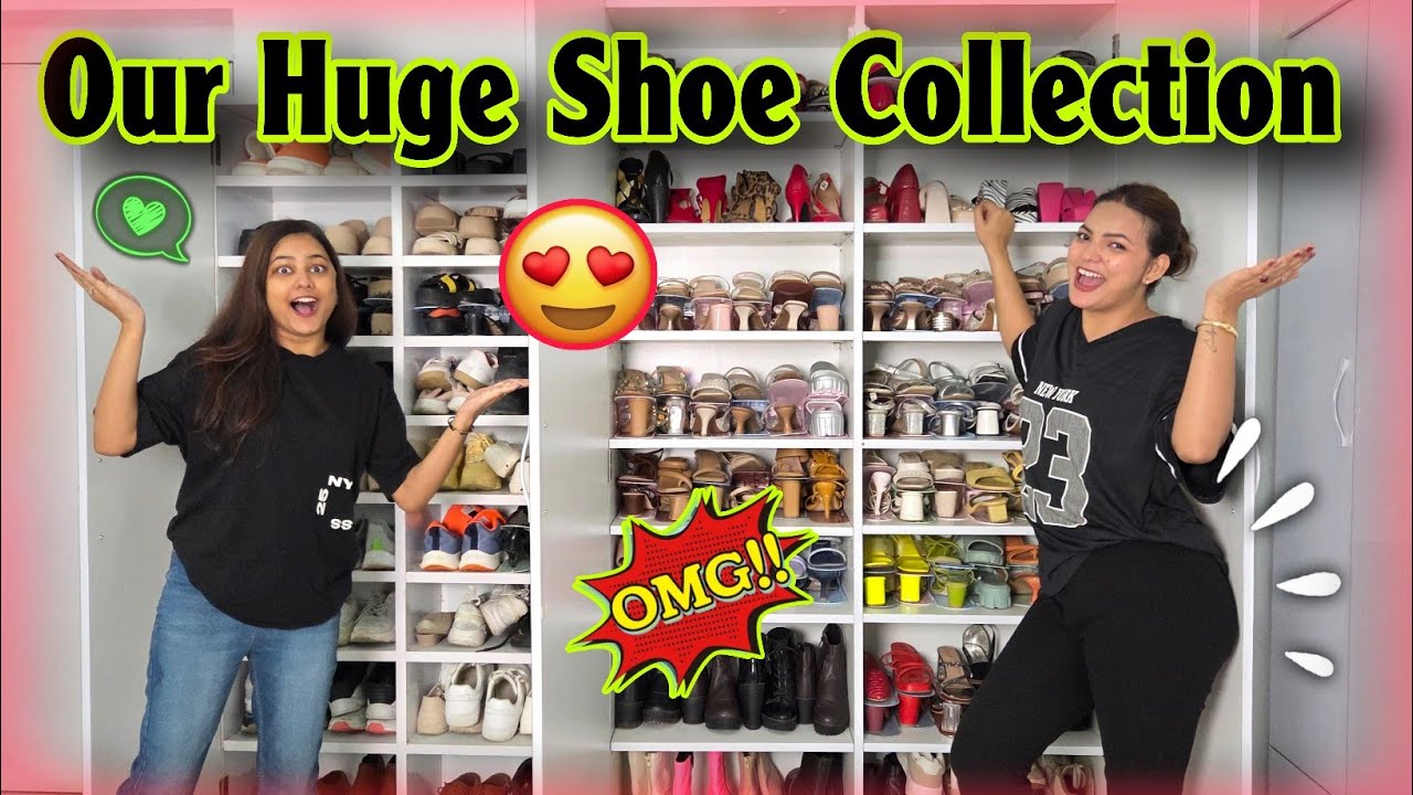Our HUGE SHOE COLLECTION HAUL 👠✨️💞  My BRIDAL & NON-BRIDAL Shoe Collection 💯 #priyaashi