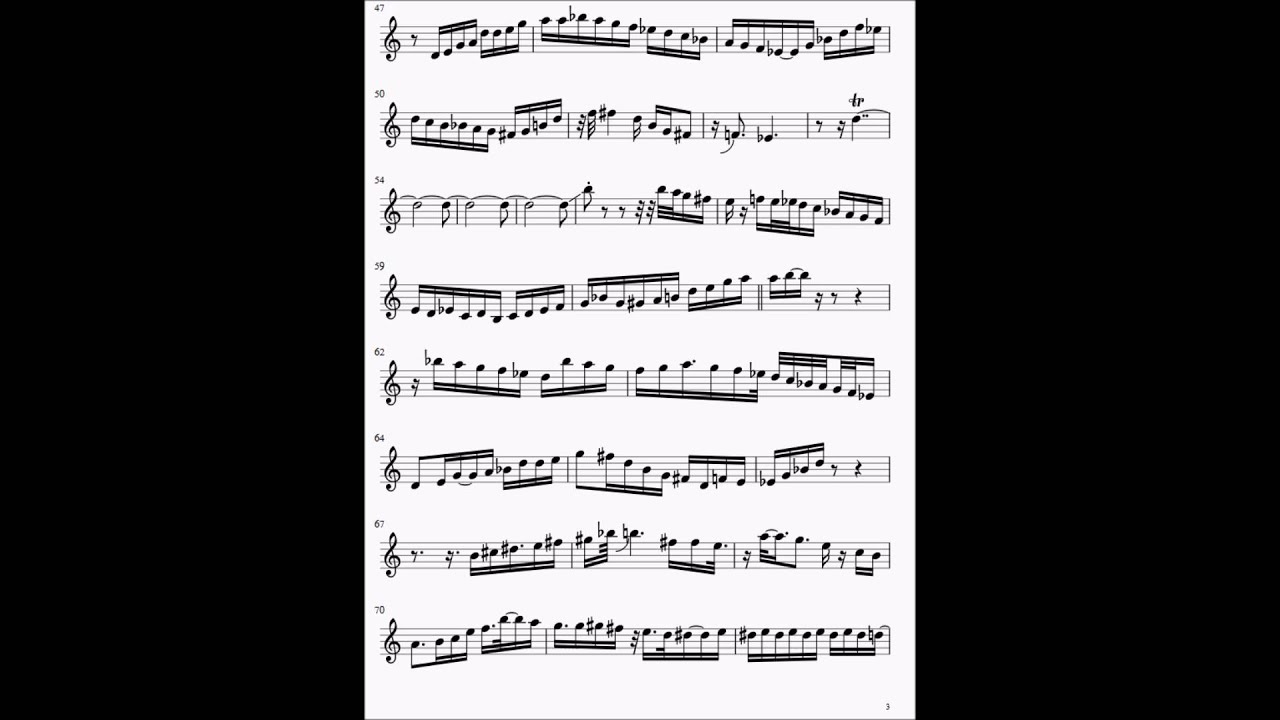 Snarky Puppy | The Curtain | Flugelhorn Solo Transcription (Jay Jennings)