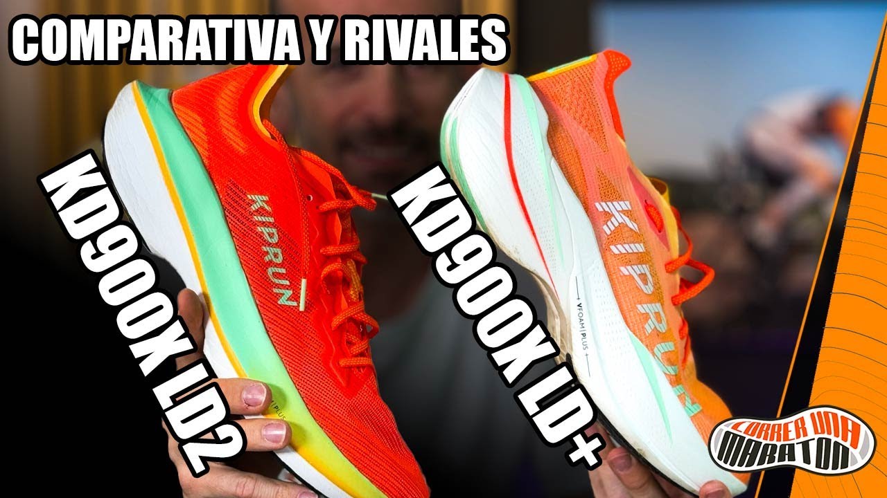 Review Kiprun KD900X LD+ vs KD900X LD2 | Comparativa y rivales
