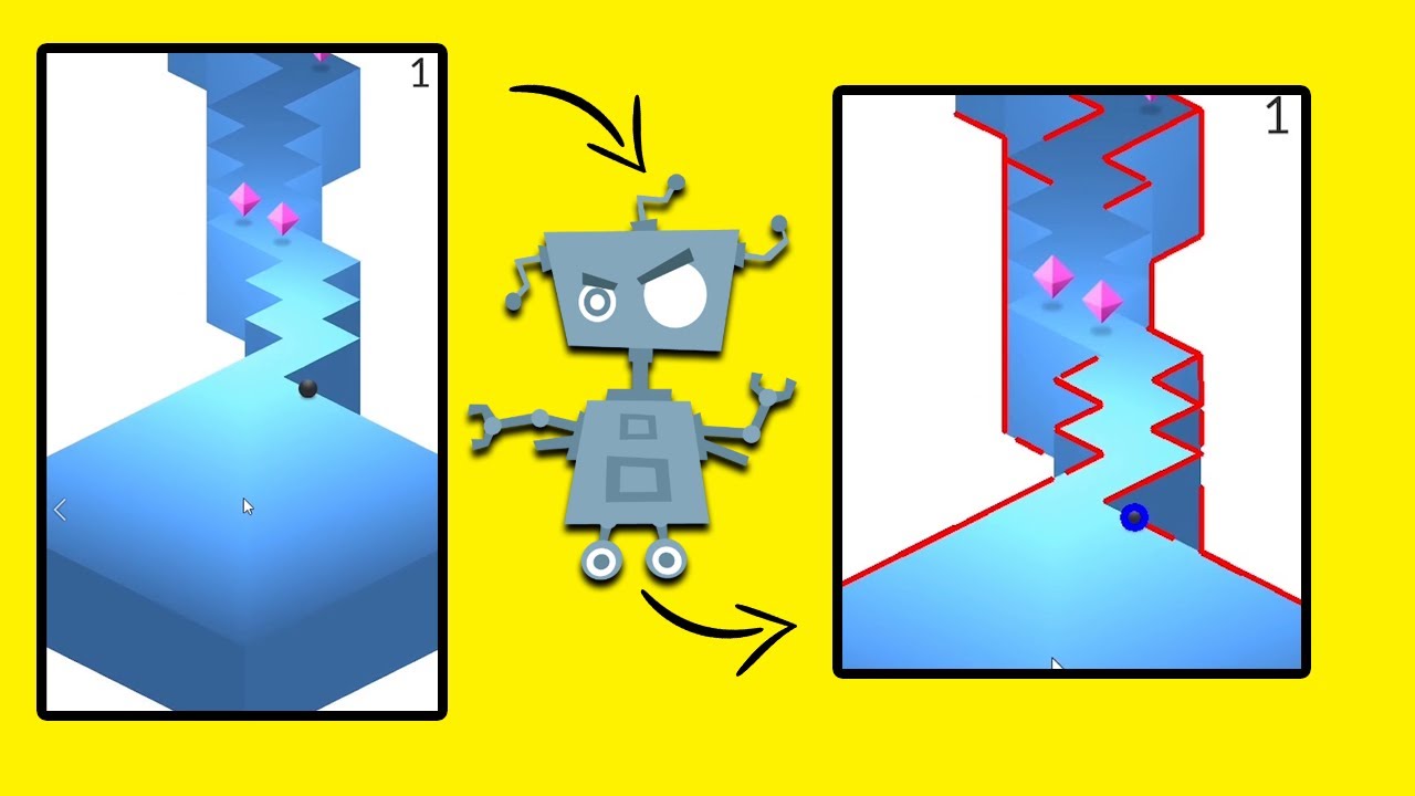 AI Destroys a Mobile Game in Real-Time with OpenCV (Object Detection)