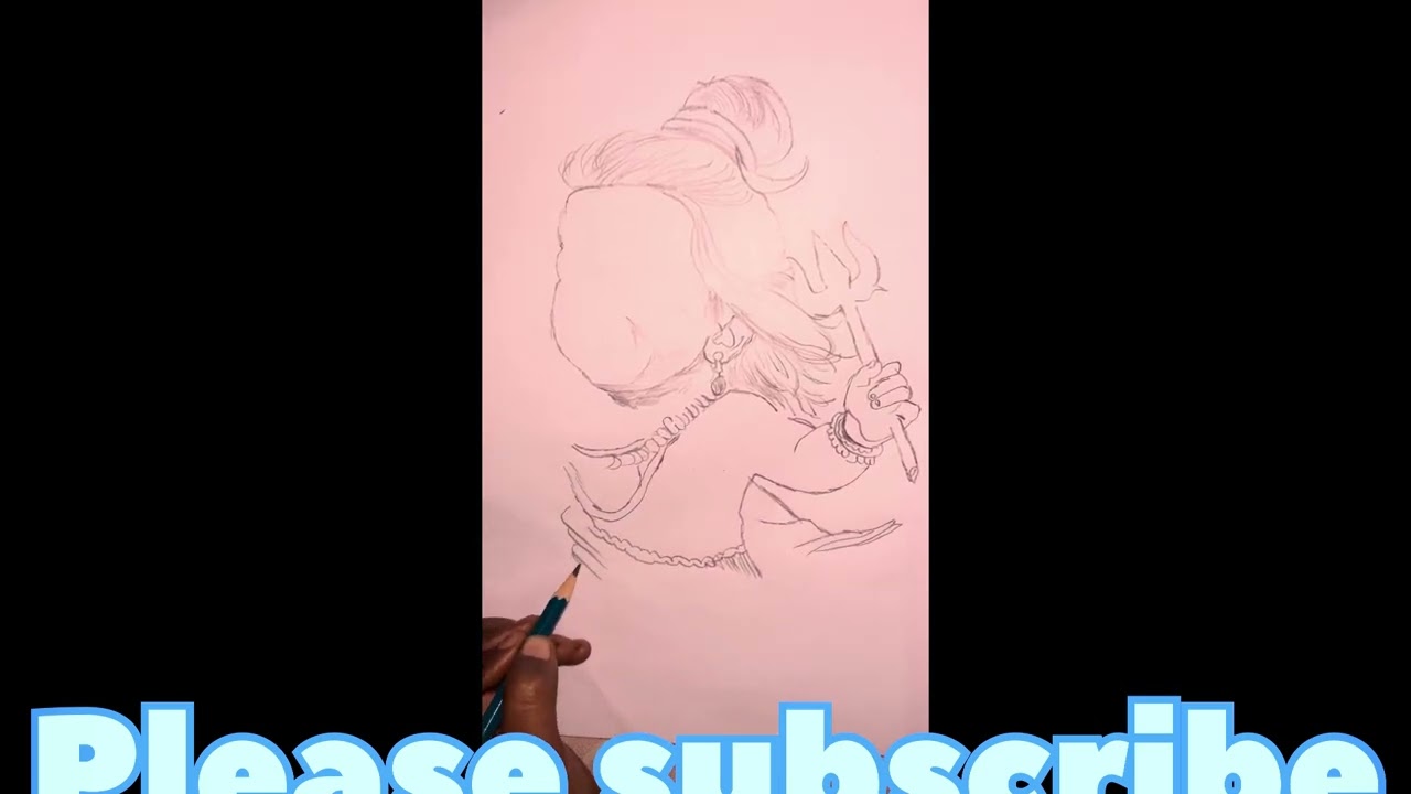 Bholenath ji drawing #drawing #sketch#bholenath #bholebaba drawing / status#mahadev #mahakal #shiv
