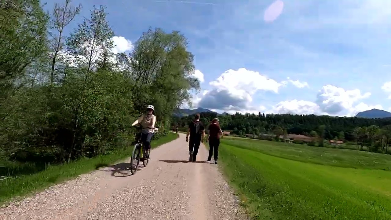 Auf den Illerradweg von Oberstdorf nach Krugzell