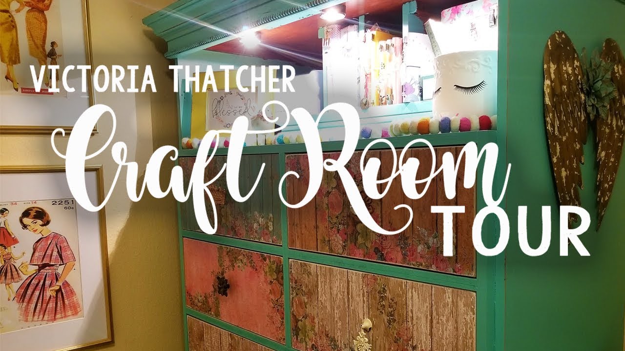 Craft Room Tour 2018 {Victoria Thatcher}