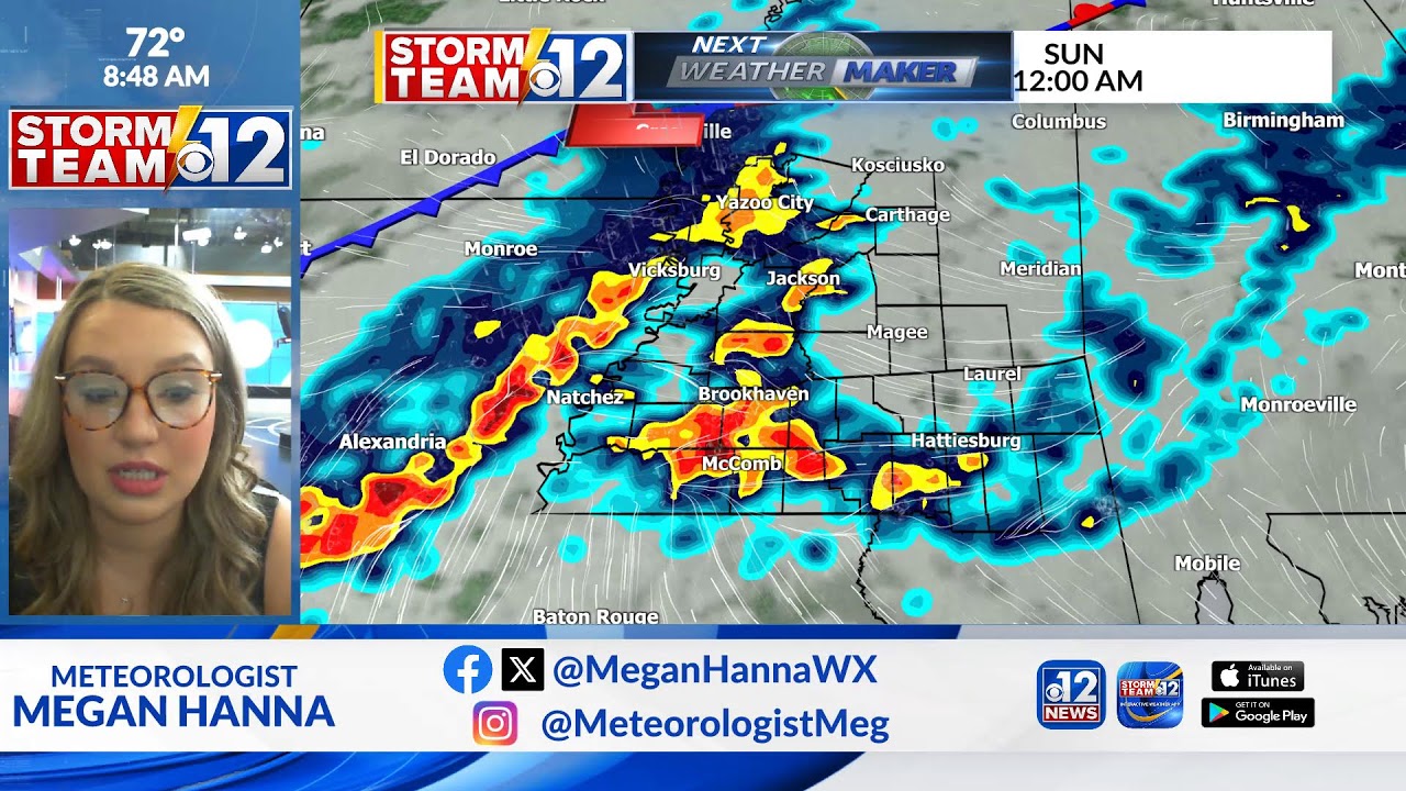 Friday AM Weather Live