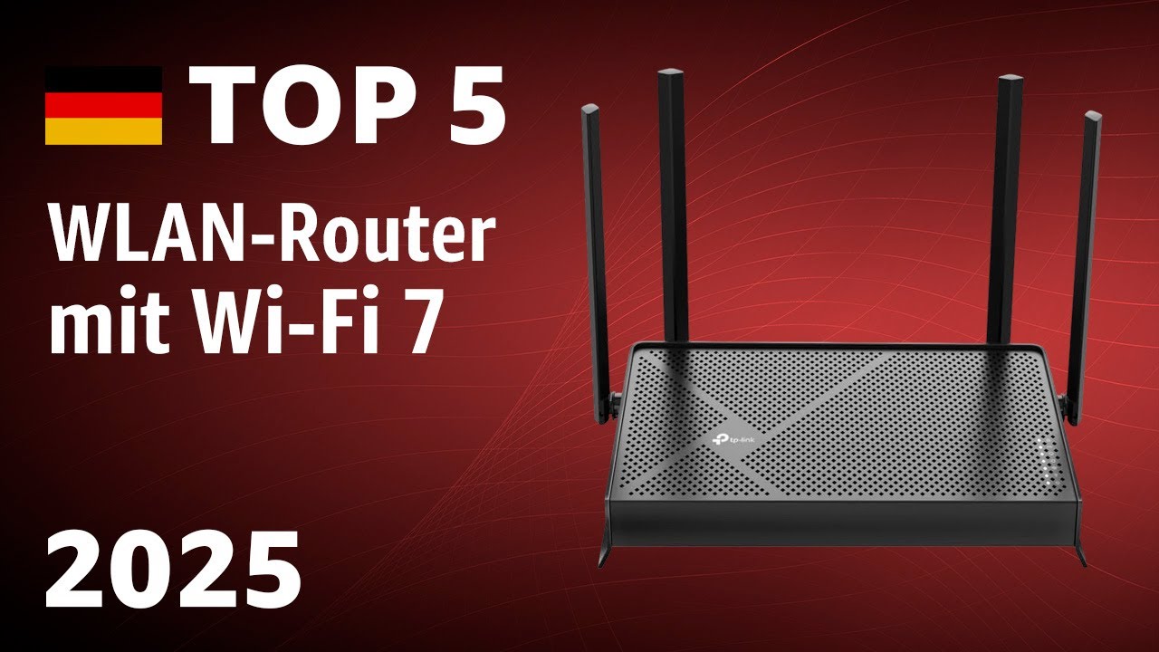 TOP&mdash;5. Beste WLAN-Router mit Wi-Fi 7. Test & Vergleich 2025