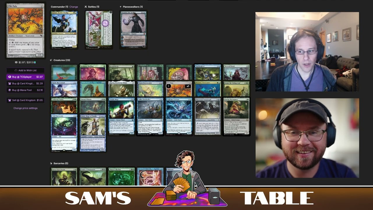 Sam's Table Episode 7: Discussing Kinnan and Rog Thras with Evan Pierce