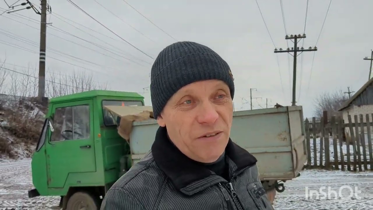 Самосвал на базе Ифа Мультикар в работе. Как он это везёт. #самосвал #минисамосвал