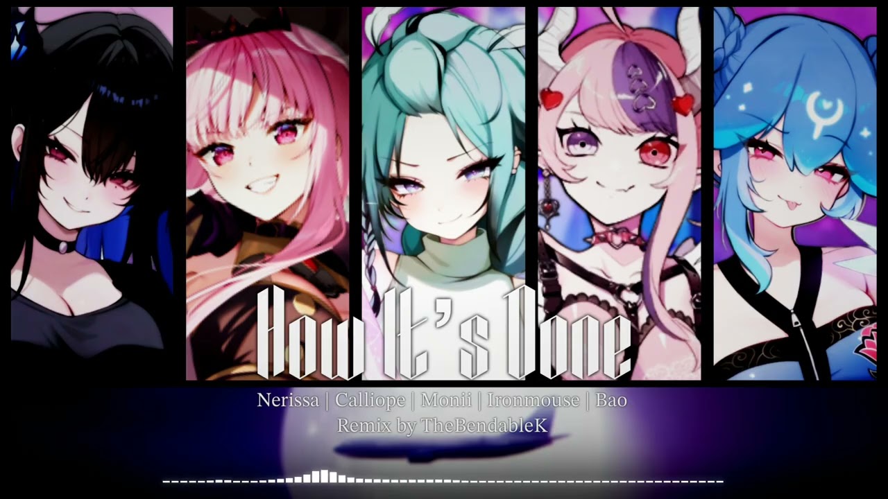 How It's Done (Multi-Vtuber Cover) - Metal Remix