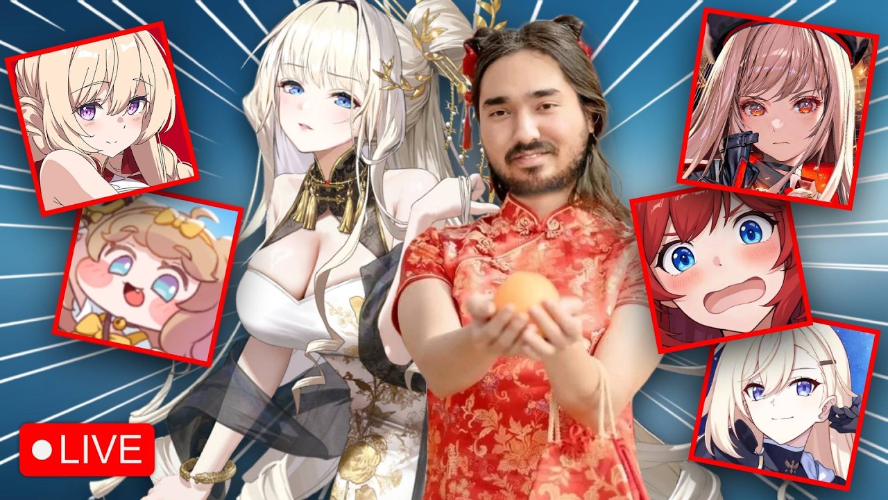 🔴LIVE — LUNAR NEW YEAR GACHA GRIND WITH THE BOIS