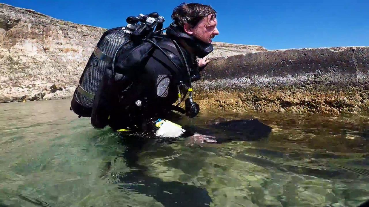 GoPro - Tec Dive in Gozo 50m (InlandSea - Azure Windows)