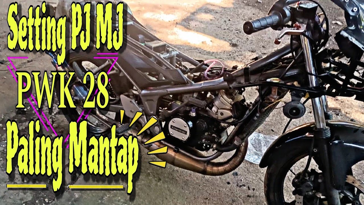 Settingan PJ MJ PWK 28 Yang Pas di Ninja RR ‼️ Anti Ngook Anti Brebet