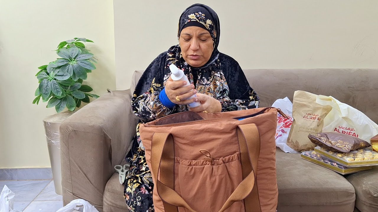 هدايا السعودية وصلت🥳مكنتش متخيله اللي شوفتوا جوا الشنط ❤️👌