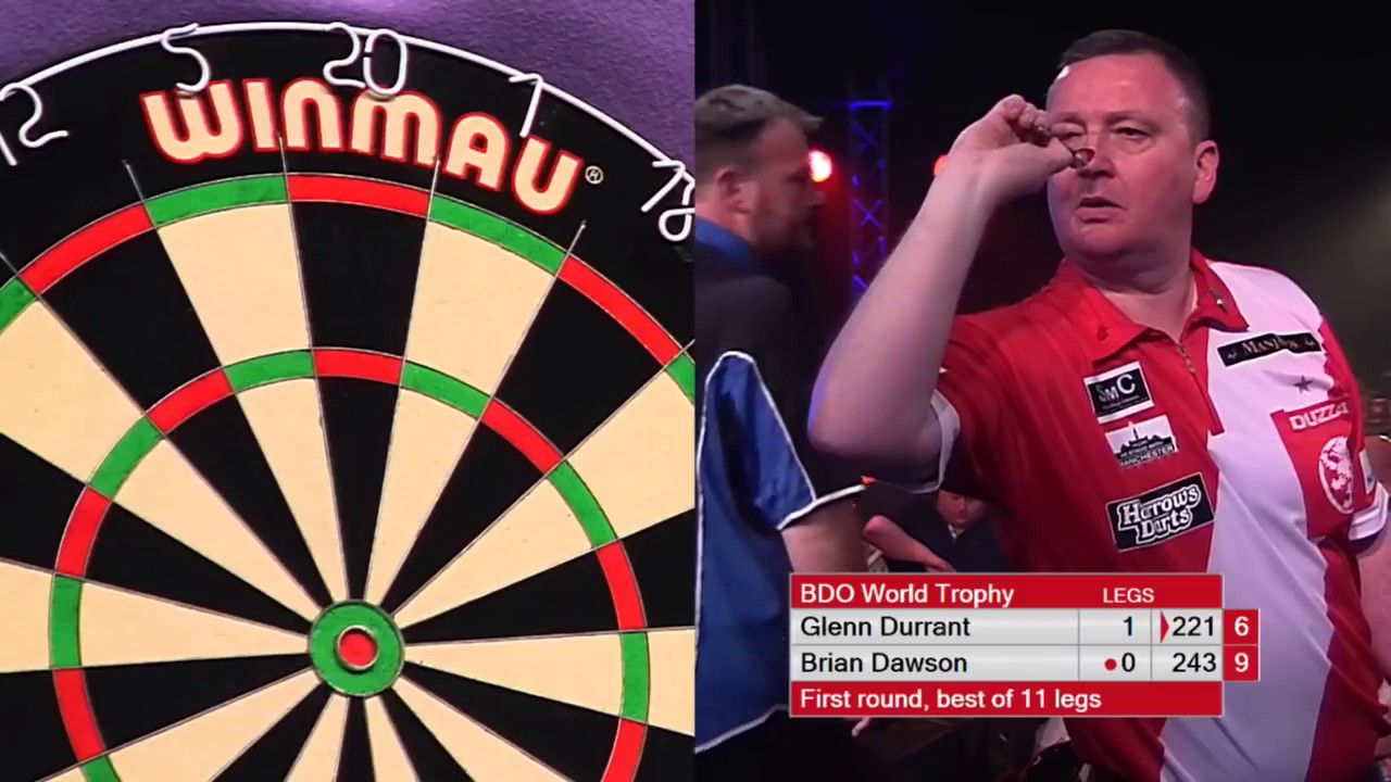 Glenn Durrant vs Brian Dawson Darts World Trophy 2017 Round 1