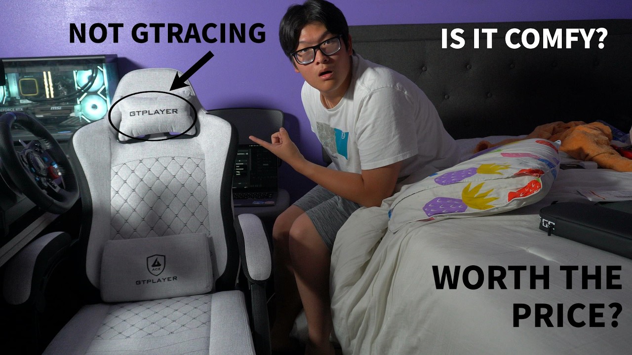 GTPLAYER Gaming Chair Unboxing And Review