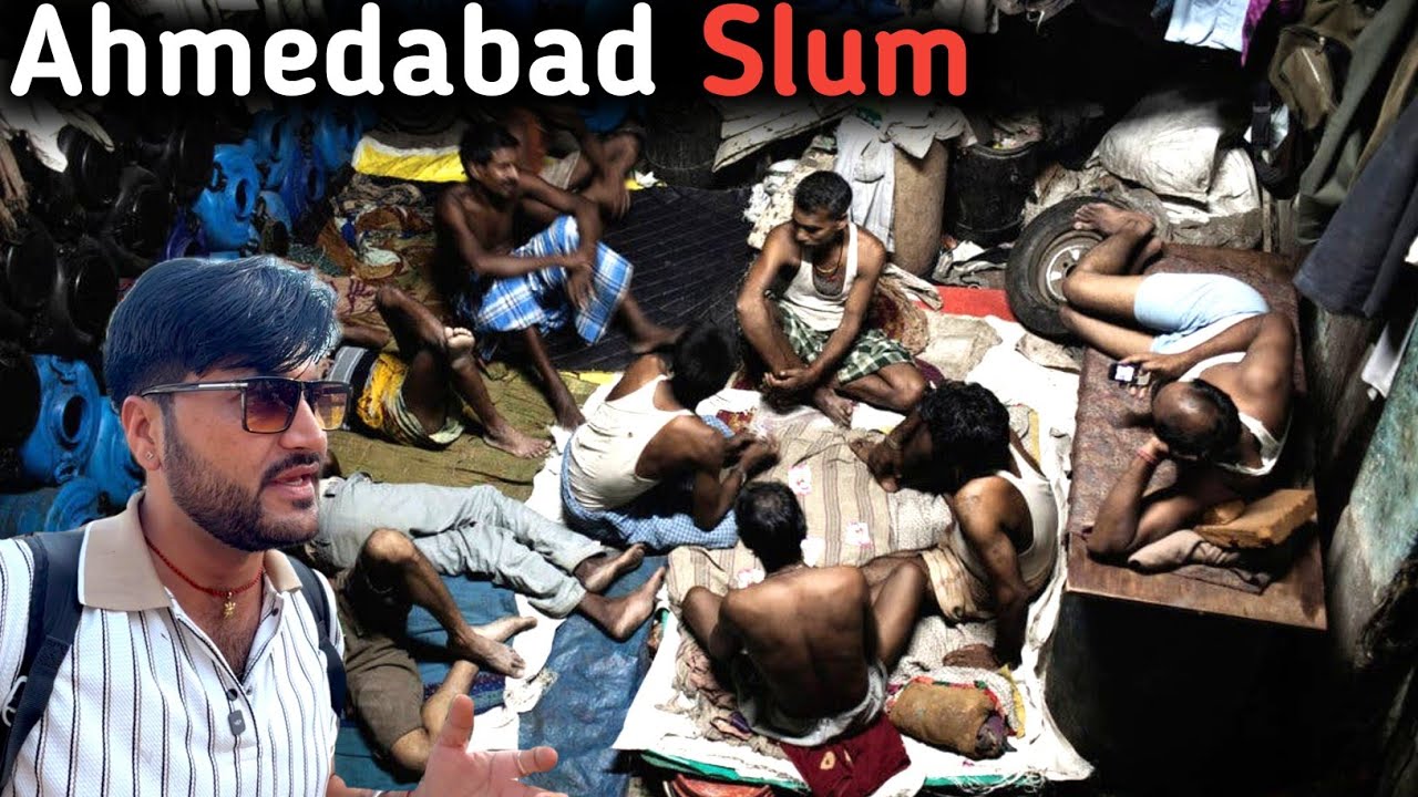 Ahmedabad Slum Area Life||Poor people life in Ahmedabad 