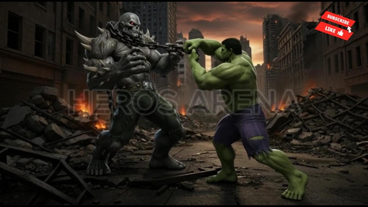 HULK VS DOOMSDAY | HULK  VS KINGKONG #avengers #marvel #hulk #hulksmash