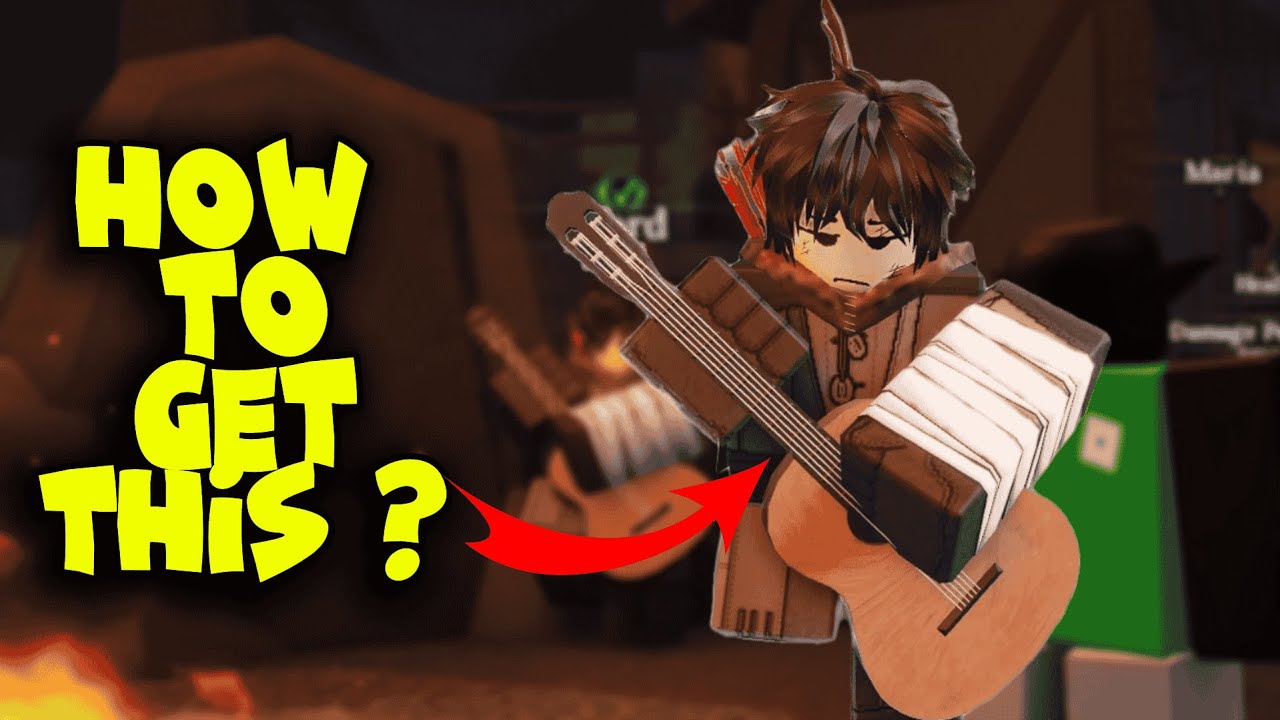 Как пройти квест &laquo;Потерянная гитара Барда&raquo; в Кузнице! 'ROBLOX' 🤨