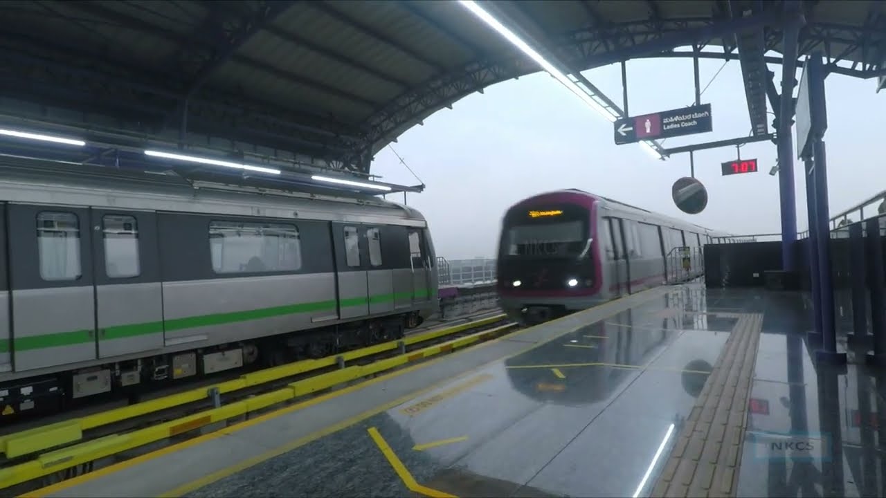 First Journey  Krishnarajapura to Baiyappanahalli in Namma Metro | Route opened for Public | India