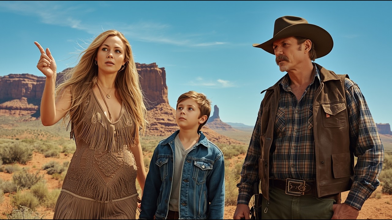 If you protect my son, I’ll be yours forever,” she said. The cowboy’s response shocked everyone.