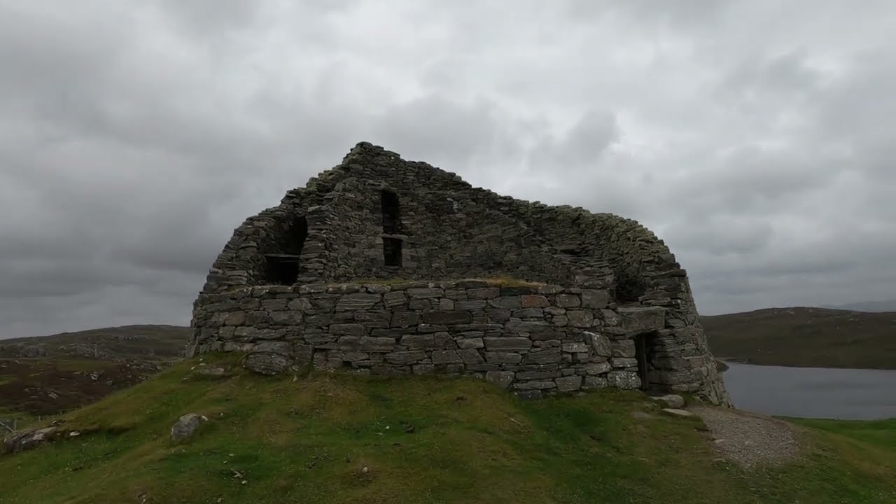 Dun Carloway Broch Isle of Lewis Outer Hebrides Scotland