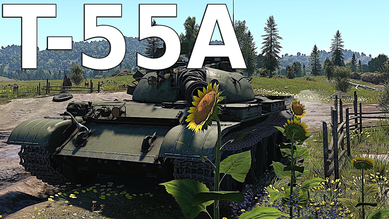 T-55A Tank Gameplay War Thunder