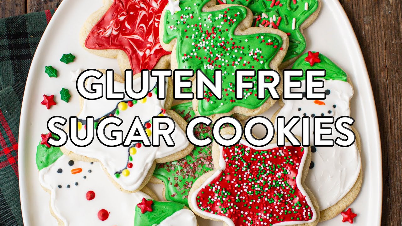 Soft and Chewy Gluten Free Sugar Cookies