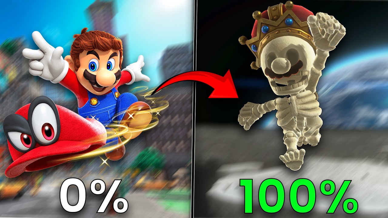 The Super Mario Odyssey 100% Experience...