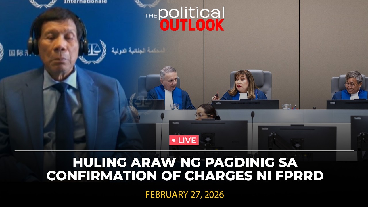 LIVE: Huling araw ng pagdinig sa confirmation of charges hearing ni FPRRD