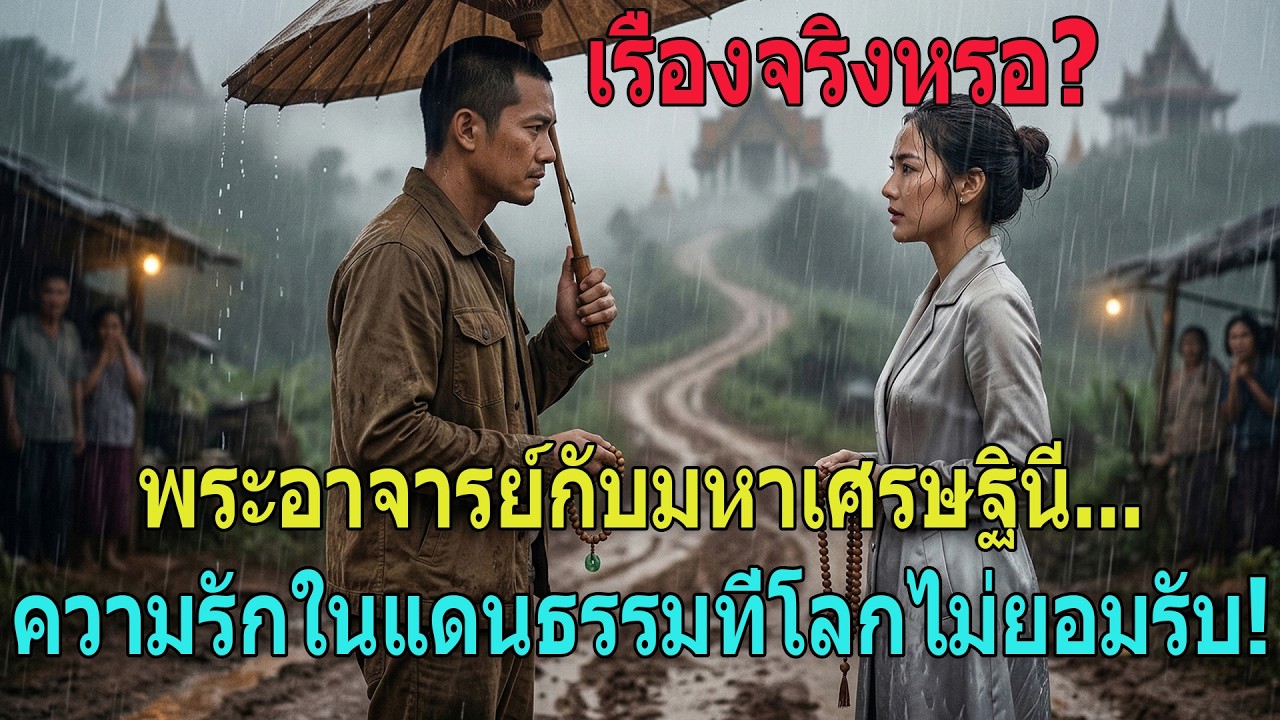 พระอาจารย์กับมหาเศรษฐินี... ความรักในแดนธรรมที่โลกไม่ยอมรับ! 💔