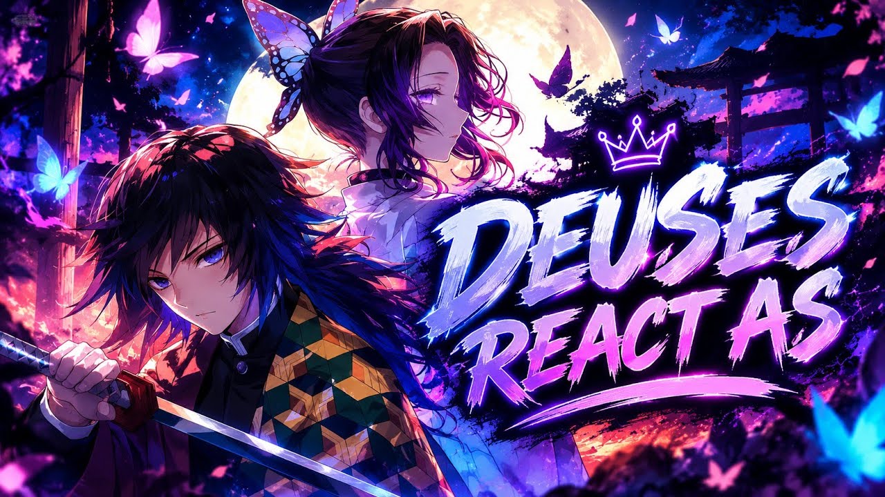 •|DEUSES REACT Rap Final feliz🦋🌊 Tomioka as filho de Poseidon.{Maiih-wa}💕
