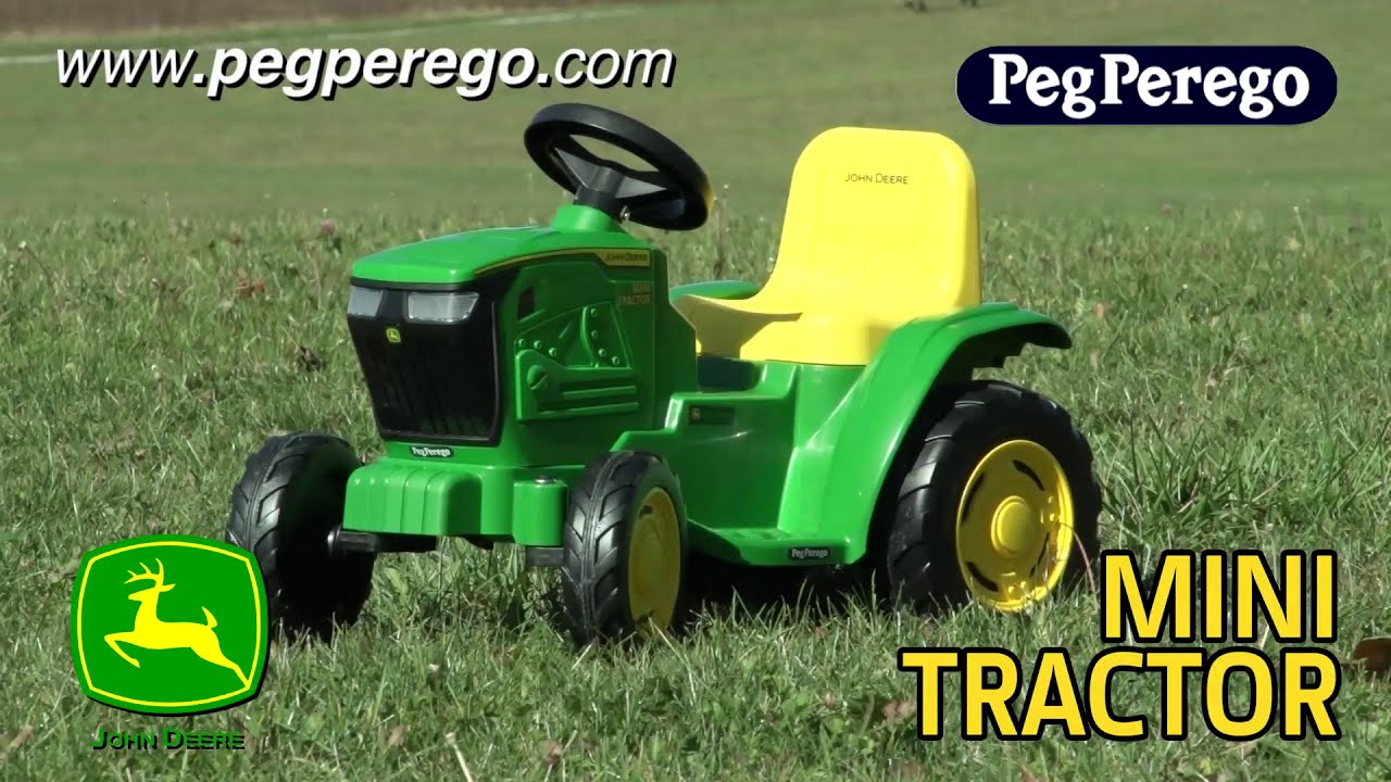 Peg Perego John Deere Mini Tractor | The New 6 Volt Ride on Toy