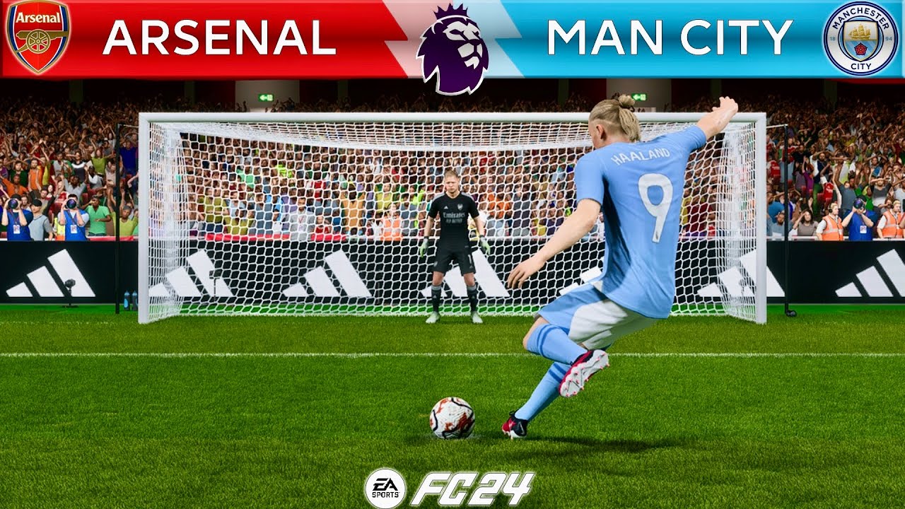 EA Sports FC 24 | Arsenal vs Man City | Premier League 23/24