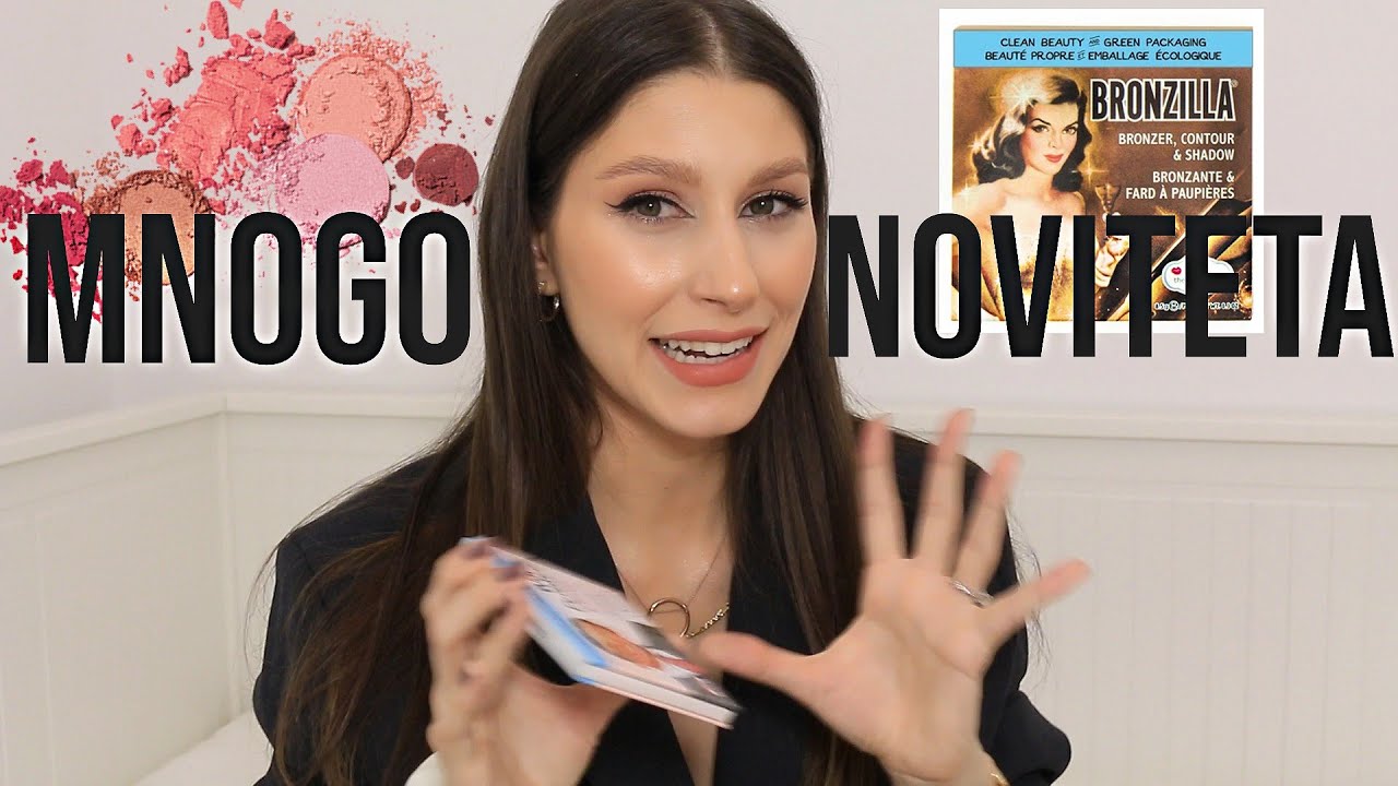 Isprobavanje mnoooogo noviteta iz PR PAKETA 🎁 / SEPHORA, THE BALM, BENEFIT, LLUMS...