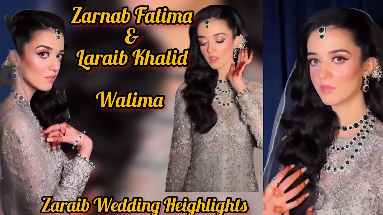 Zarnab Fatima And Laraib Khalid Walima|Zaraib Ki Shadi|Zaraib Wedding