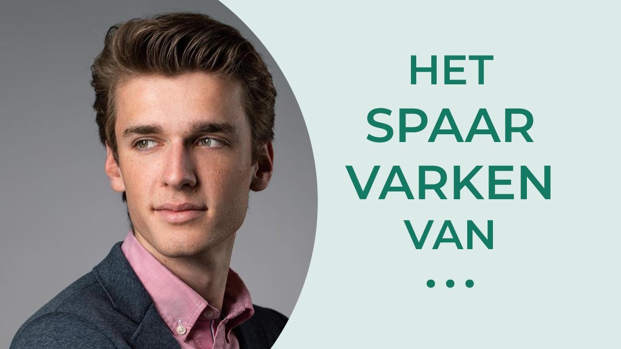 Het spaarvarken van Cedric Proost
