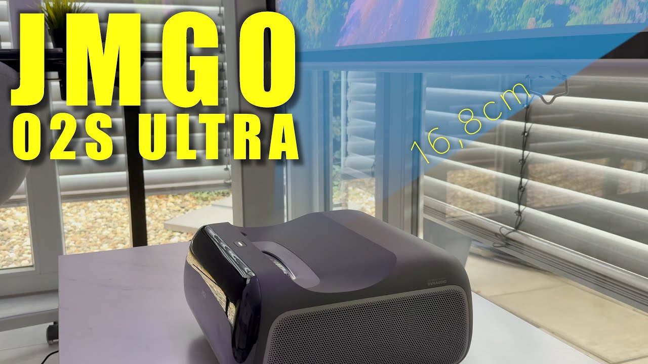 JMGO O2S Ultra Unboxing & Test: Der kompakteste 4K Laser-Projektor für dein Zuhause!